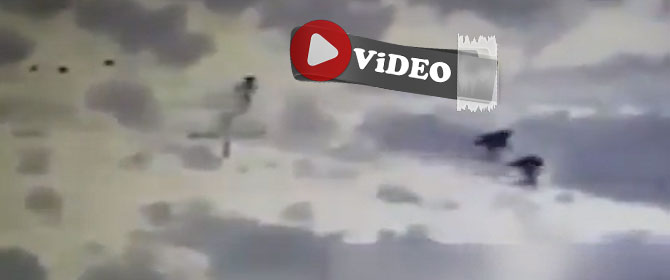 YPG'li teröristlerin vurulma anı paylaşıldı