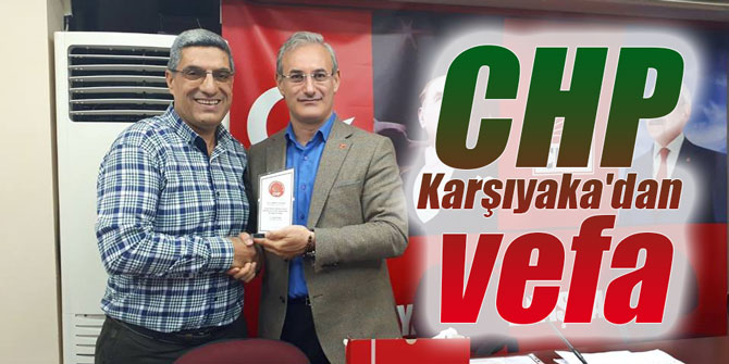 CHP Karşıyaka'dan vefa