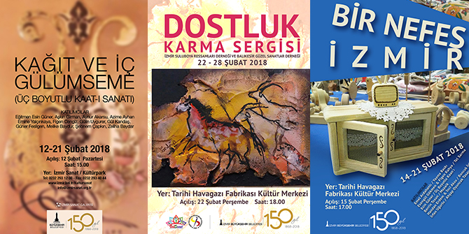 İzmir'de şimdi sergi zamanı