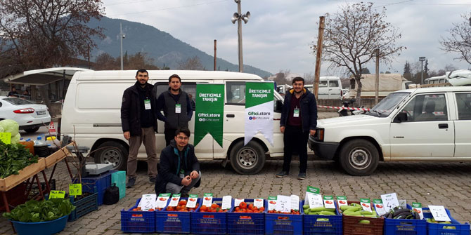 Üreticiyi tüketiciyle buluşturan proje