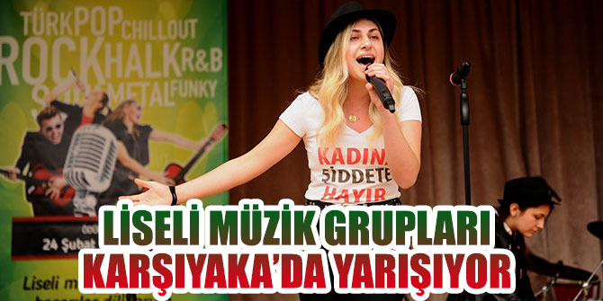 Liseli müzik grupları yarışıyor