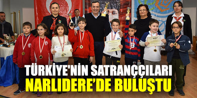 Türkiye'nin Satranççıları Narlıdere’de bir araya geldi