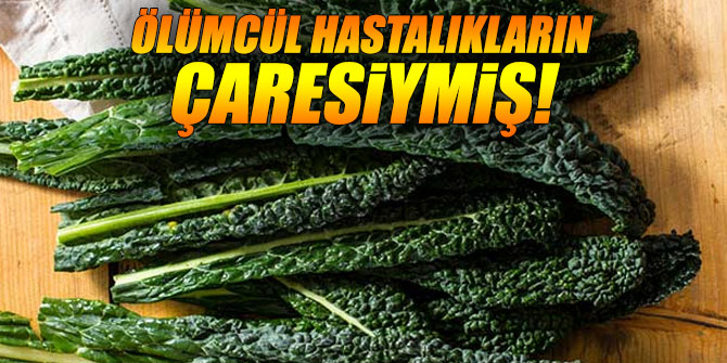 Ölümcül hastalıkların çaresiymiş!
