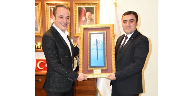 AK Parti İzmir İl Başkanı Şengül'e ASKON'dan ziyaret