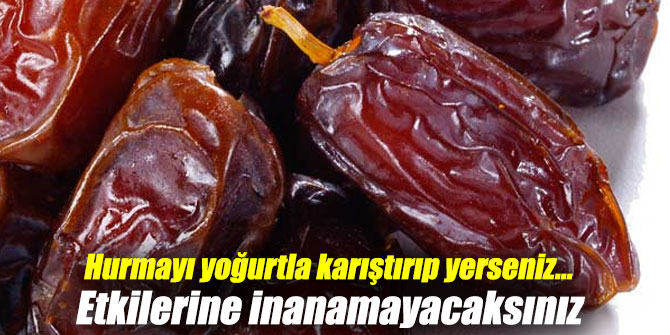 Hurmayı yoğurtla karıştırıp yerseniz... Etkilerine inanamayacaksınız