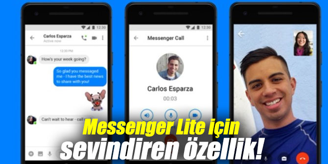 Messenger Lite için sevindiren özellik!