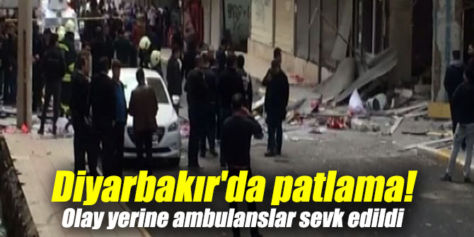 Diyarbakır'da patlama!