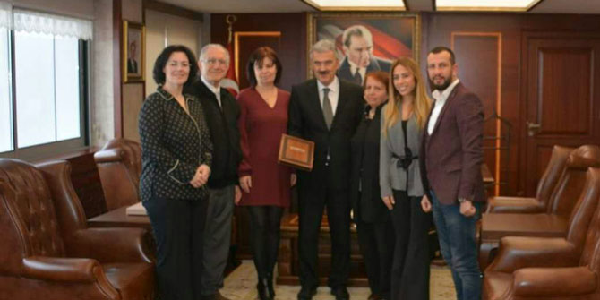EFODER ve HAYKONFED İzmir Valisi Ayyıldız'ı ziyaret etti