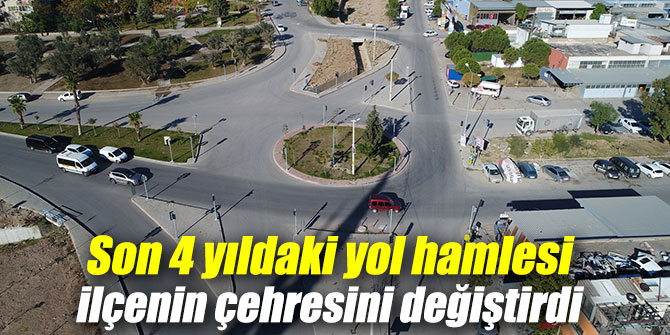 Bornova'nın son 4 yıldaki yol hamlesi ilçenin çehresini değiştirdi