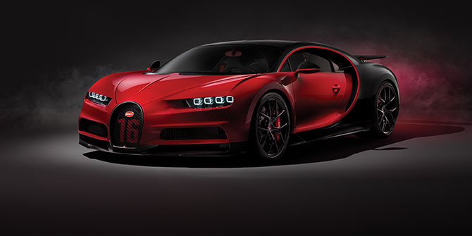BUGATTI, CHIRON SPORT'U TANITTI