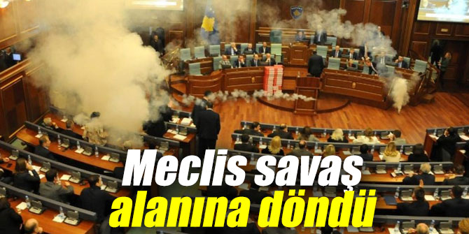 Meclis savaş alanına döndü
