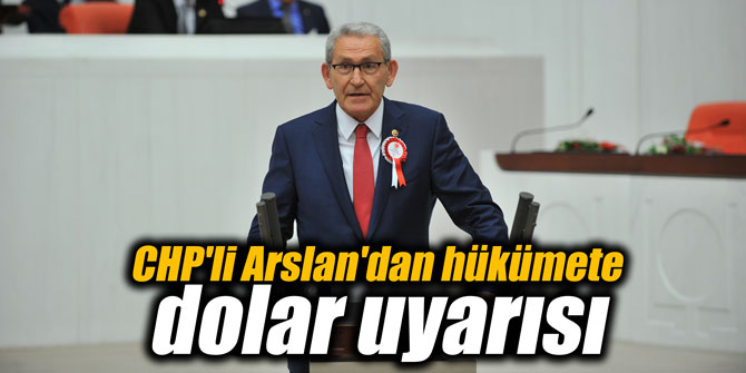 CHP'li Arslan'dan hükümete dolar uyarısı