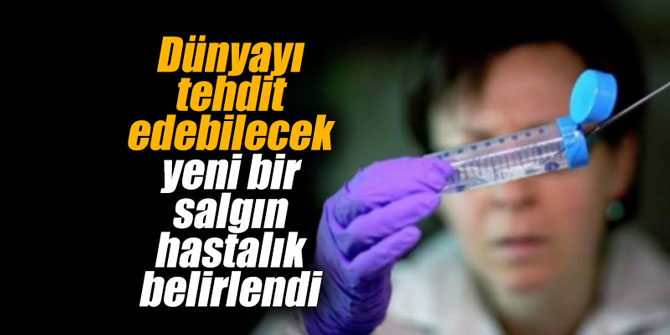 Dünyayı tehdit edebilecek yeni bir salgın hastalık belirlendi