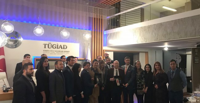 GENÇ İŞADAMLARI CUMHURBAŞKANI BAŞDANIŞMANLARINI MİSAFİR ETTİ