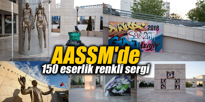 AASSM'de 150 eserlik renkli sergi