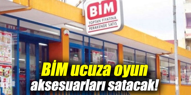 BİM’e ucuz oyuncu ürünleri geliyor!