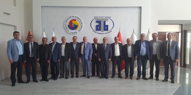 AYDIN TİCARET BORSASI’NDA GÖREV DAĞILIMLARI GERÇEKLEŞTİ