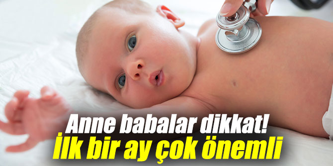 Uzmanlar uyardı:Anne babalar dikkat! İlk bir ay çok önemli