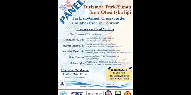FOÇA'DA TURİZMDE TÜRK-YUNAN SINIR ÖTESİ İŞBİRLİĞİ PANELİ
