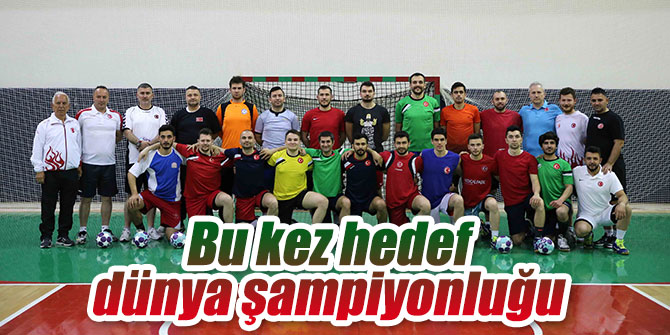 Hedef dünya şampiyonluğu