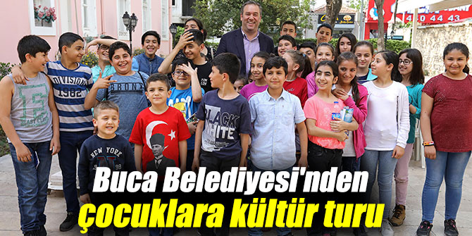 Buca Belediyesi'nden çocuklara kültür turu
