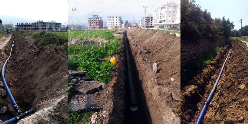 Tire’ye 3 kilometrelik hayat hattı