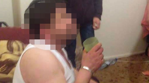 Polisin baskınıyla ortaya çıktı! 6 çocuk babası engelli gence...