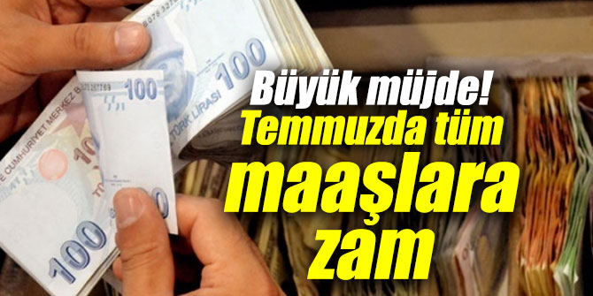Büyük müjde! Zam geliyor