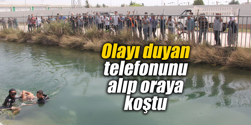 Olayı duyan telefonunu alıp oraya koştu