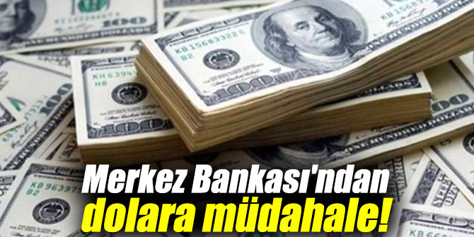Merkez'den dolara müdahale!