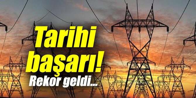Tarihi başarı! Üretimde rekor geldi...
