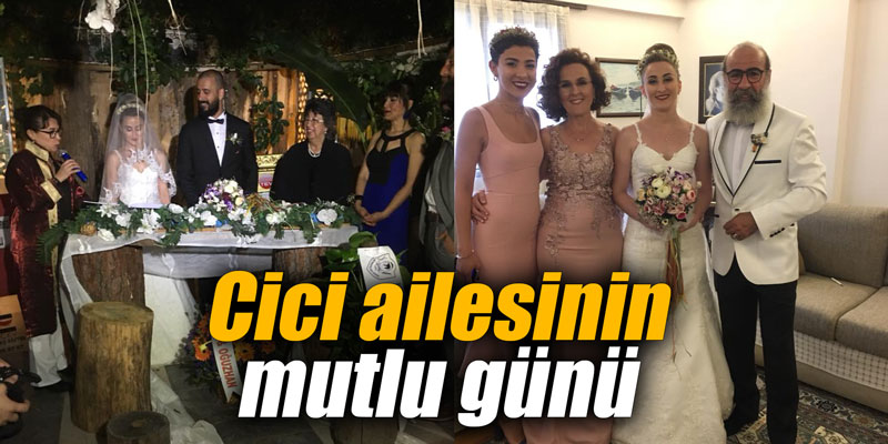 Cici ailesinin mutlu günü