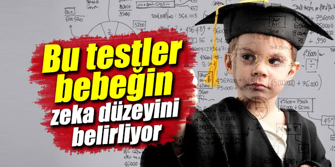 Bu testler bebeğin zeka düzeyini belirliyor