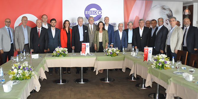 İYİ Parti'den EBSO’ya ziyaret