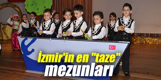 İzmir'in en "taze" mezunları
