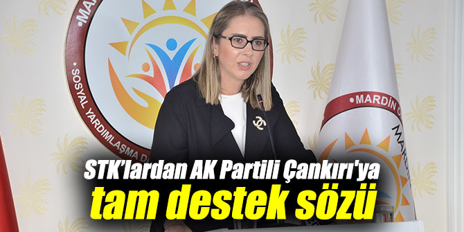 STK’lardan AK Partili Çankırı'ya tam destek sözü