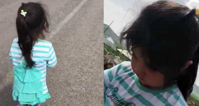 4 gündür kayıp 3,5 yaşındaki Leyla'nın görüntüleri ortaya çıktı