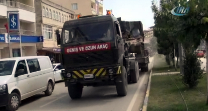Afrin'deki birliklerin dönüşleri başladı