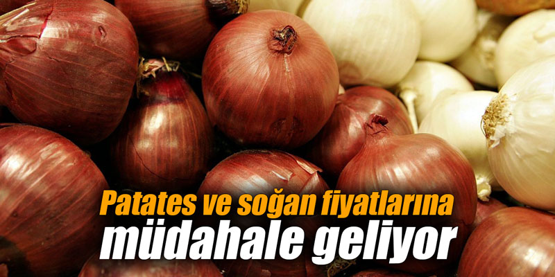 Patates ve soğan fiyatlarına müdahale geliyor