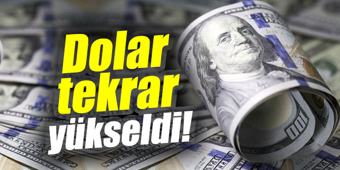 Dolar tekrar yükseldi