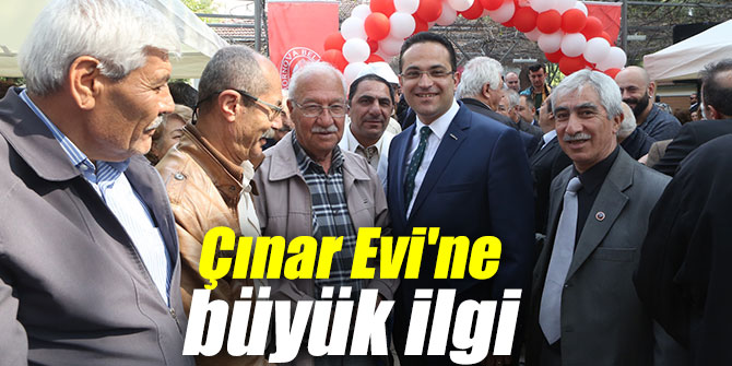 Bornova'da Çınar Evi'ne büyük ilgi