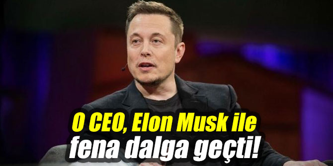 O CEO, Elon Musk ile fena dalga geçti!