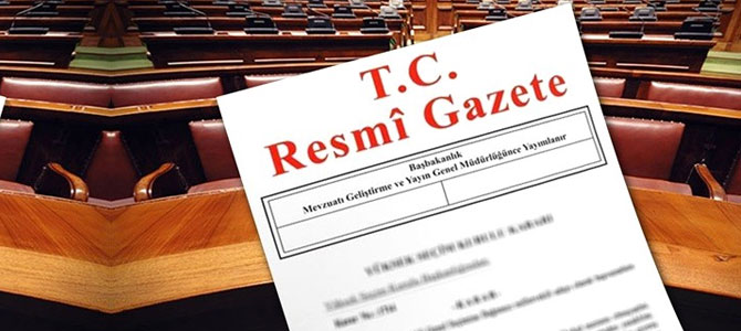 O KHK Resmi Gazete’de yayımlandı