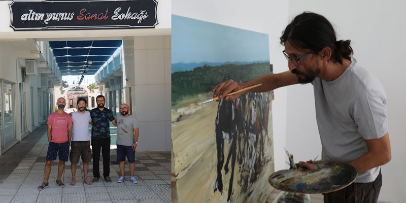"Altın Yunus Sanat Atölyeleri" genç ve yetenekli sanatçıları ağırlıyor