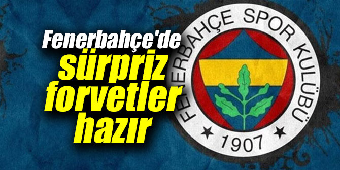 Fenerbahçe'ye sürpriz forvetler!