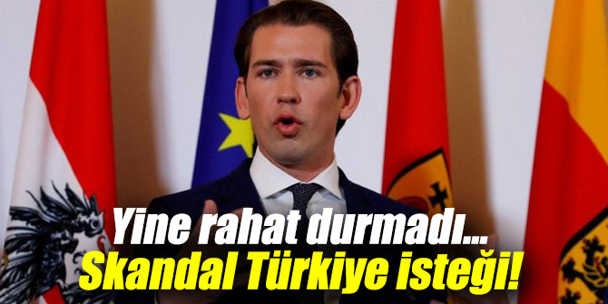 Yine rahat durmadı... Skandal Türkiye isteği!