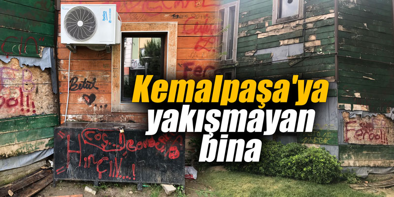 Kemalpaşa'daki o bina çürümek üzere