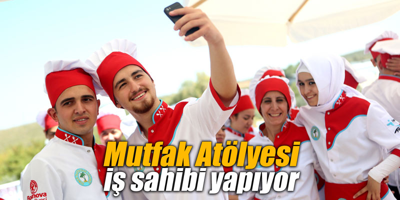Mutfak Atölyesi iş sahibi yapıyor