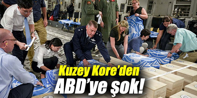 Kuzey Kore’den ABD’ye şok! Kolilerin içinden çıkanlar...