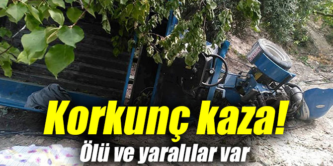 Korkunç kaza! Ölü ve yaralılar var